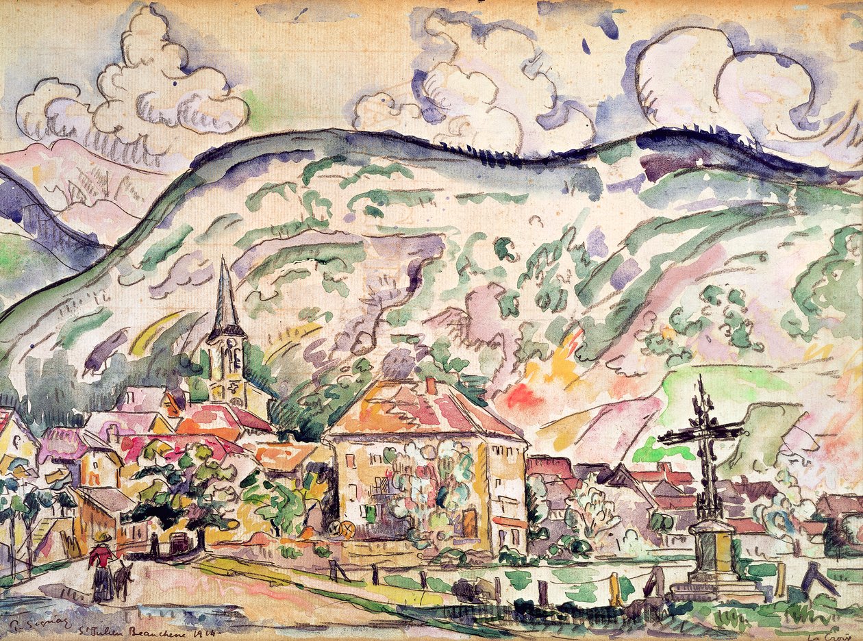 Saint-Julien-Beauchêne de Paul Signac