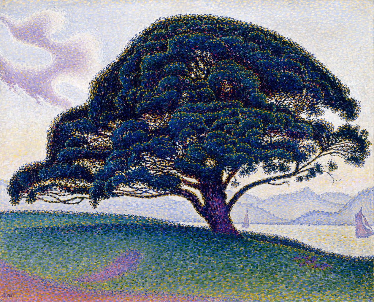 El Pino Bonaventure de Paul Signac