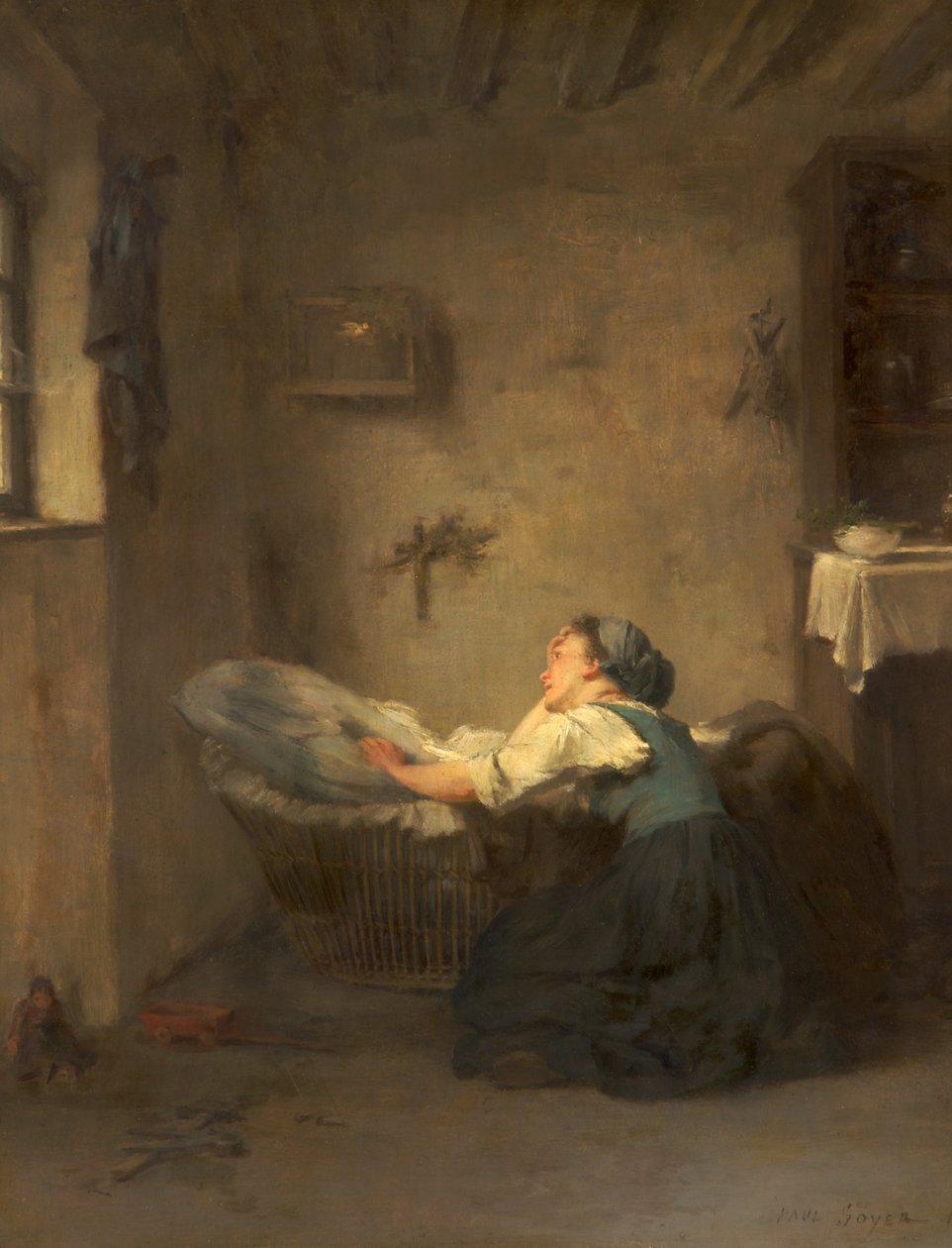 La madre, 1868 de Paul Soyer
