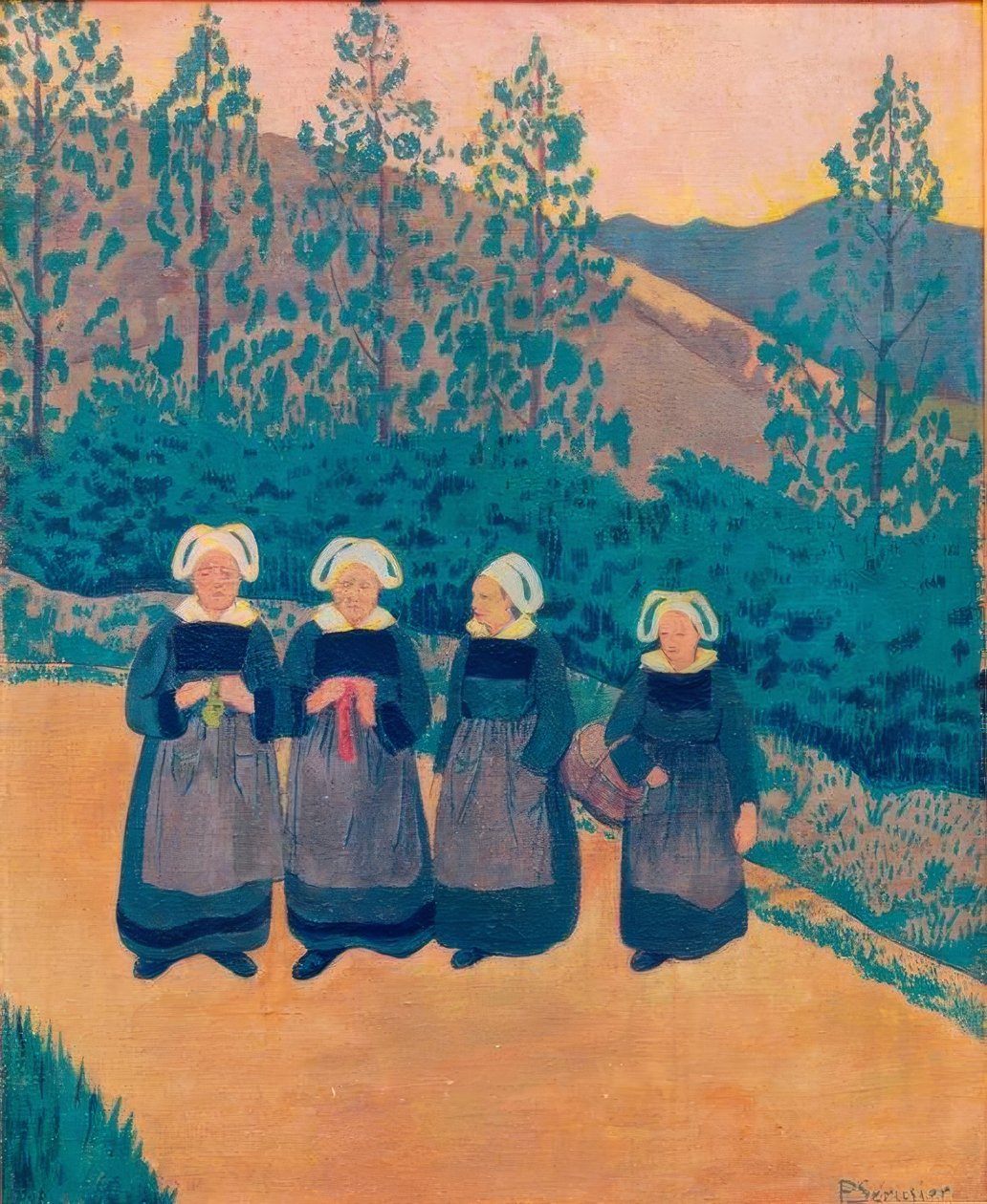 Las cuatro bretonas de Paul Sérusier
