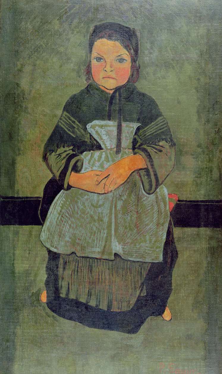 Niño Bretón Sentado, 1895 de Paul Sérusier