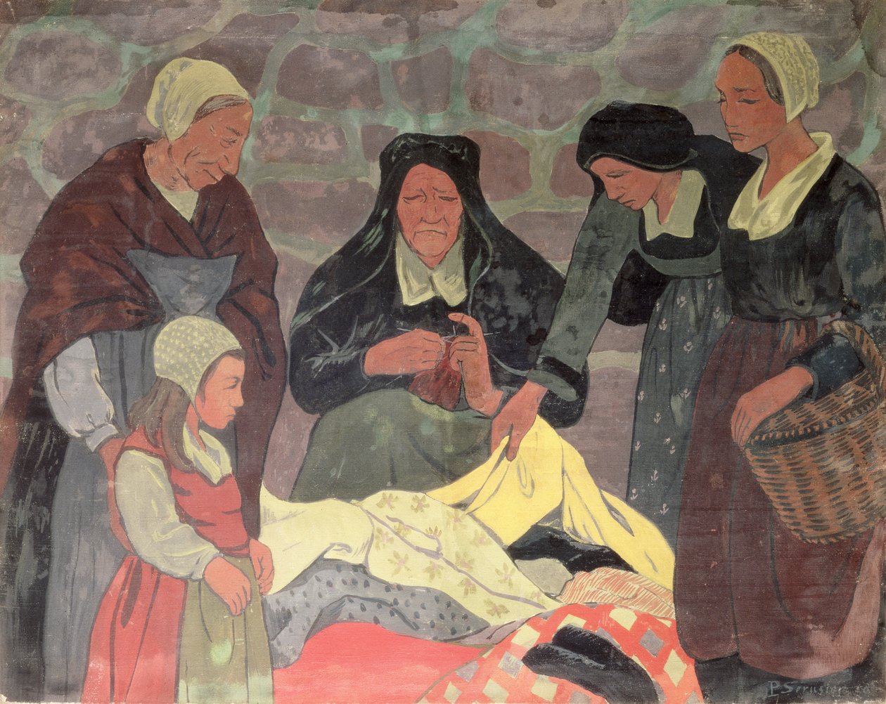 El vendedor de telas, c.1898 de Paul Sérusier