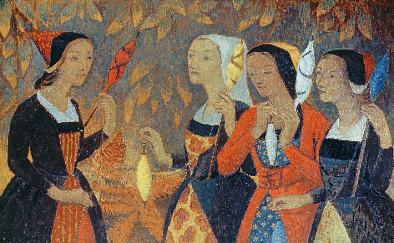 Las hilanderas de Paul Sérusier