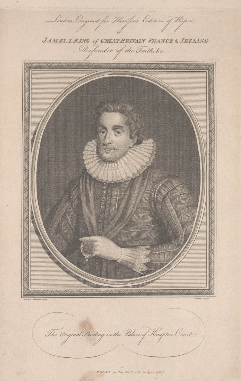Jacobo I, 1787 de Paul van Somer