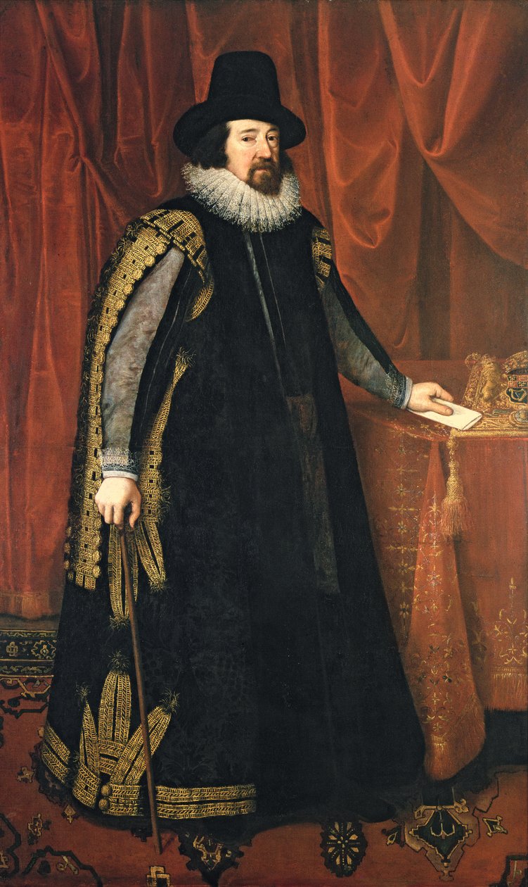 Sir Francis Bacon (1561-1626) Barón Verulam de Verulam, Vizconde de St. Albans de Paul van Somer