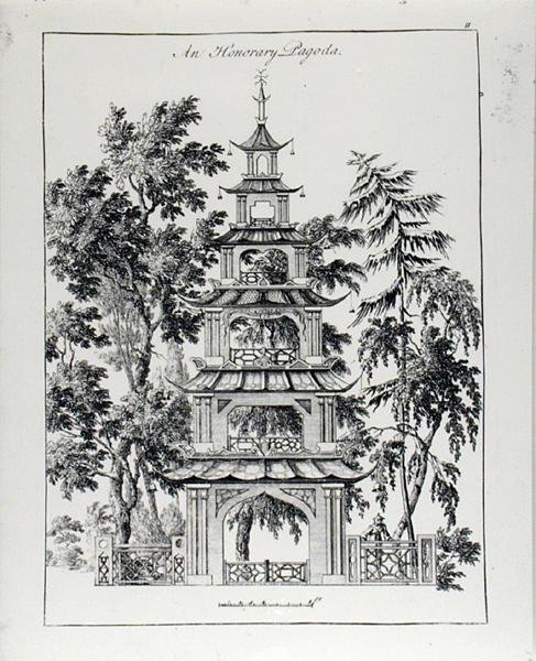 Una pagoda honoraria, de 