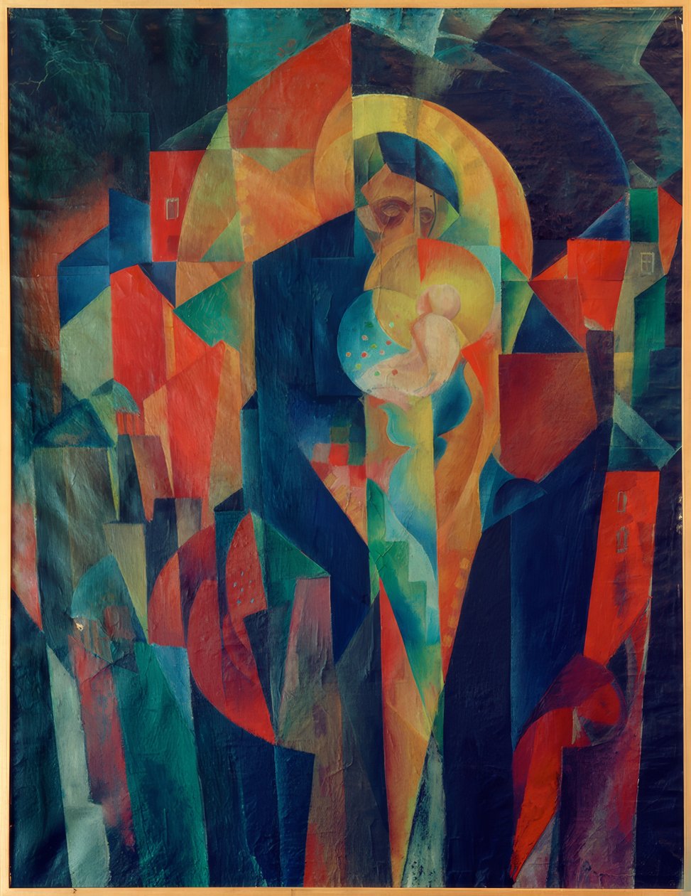Madonna del suburbio de Paul Adolf Seehaus