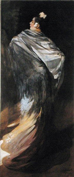 Una belleza española, c.1900 de Paul Albert (attr. to) Besnard