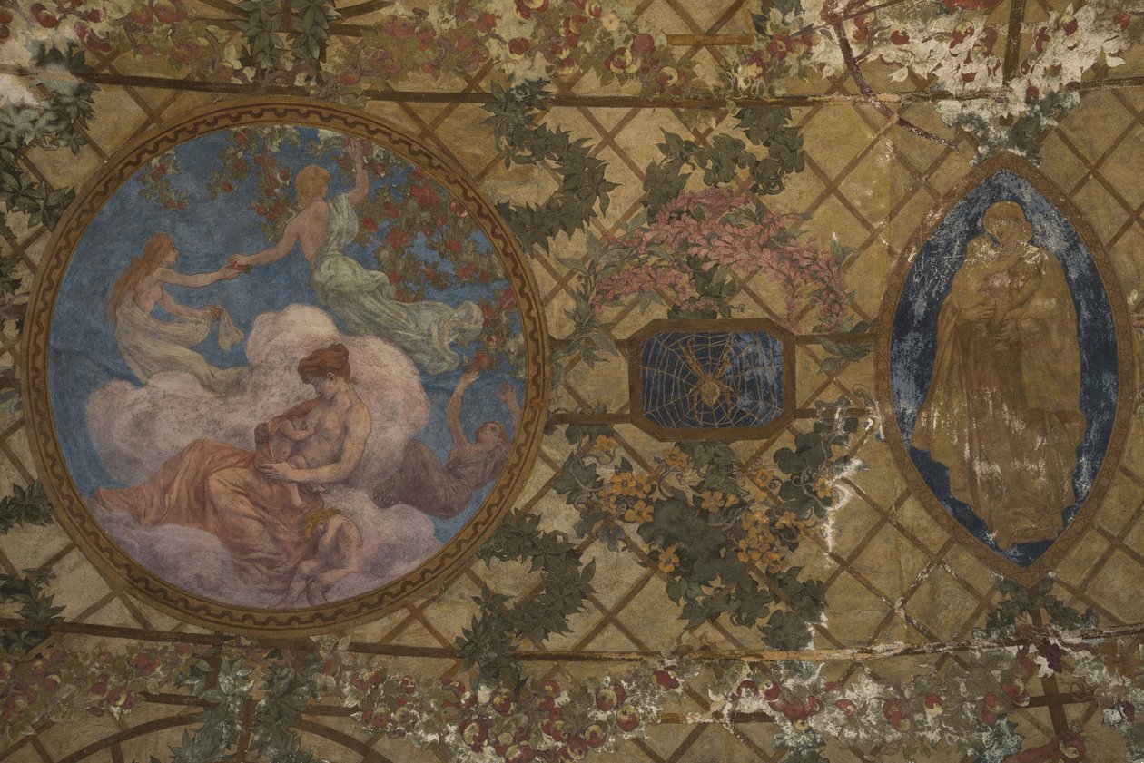 Horas del día y de la noche : La Maternité, entre 1909 y 1910 (decoración arquitectónica) de Paul Albert Baudouin