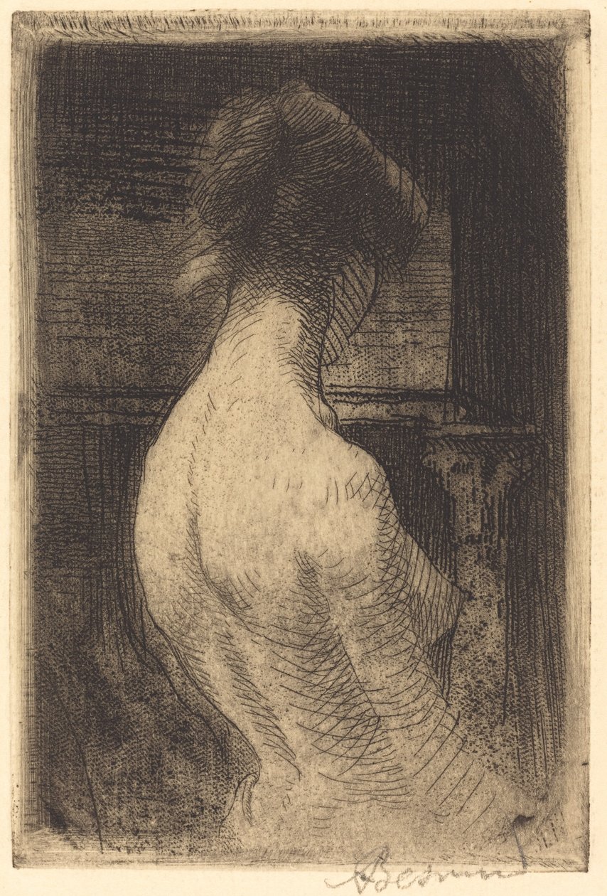Espalda de una mujer, 1889 de Paul Albert Besnard