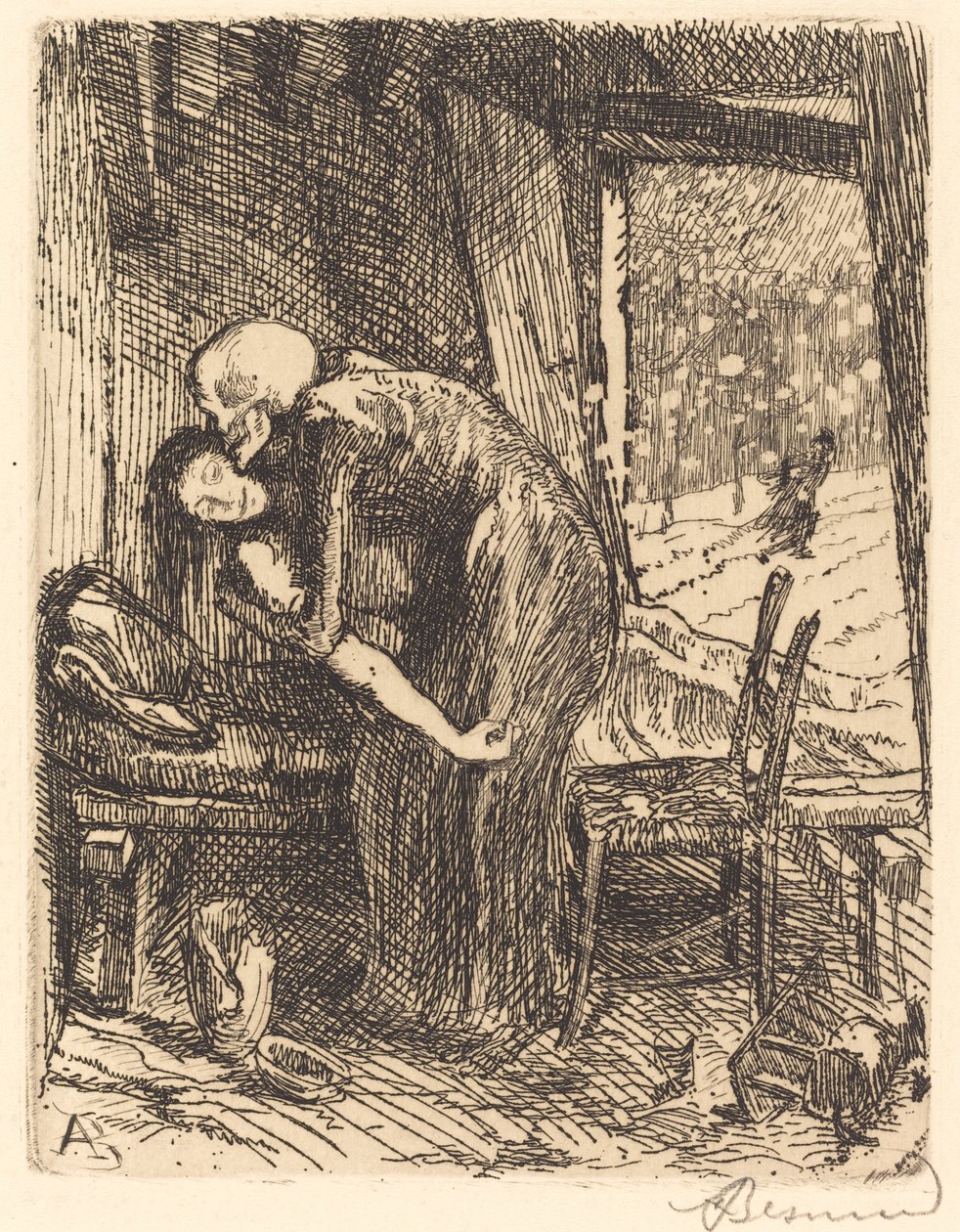 Caritativo, 1900 de Paul Albert Besnard