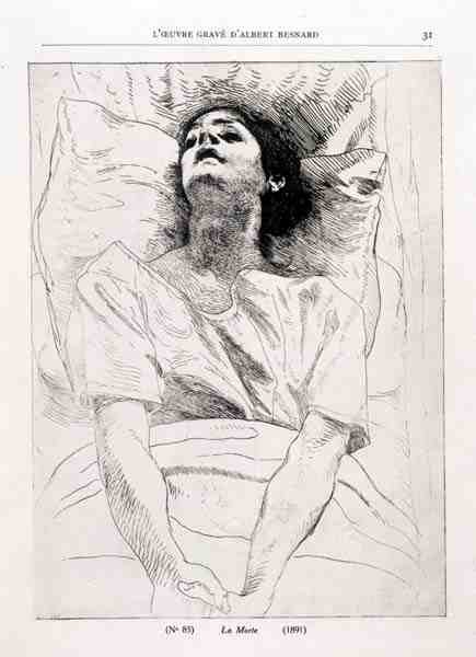Muerte de Paul Albert Besnard