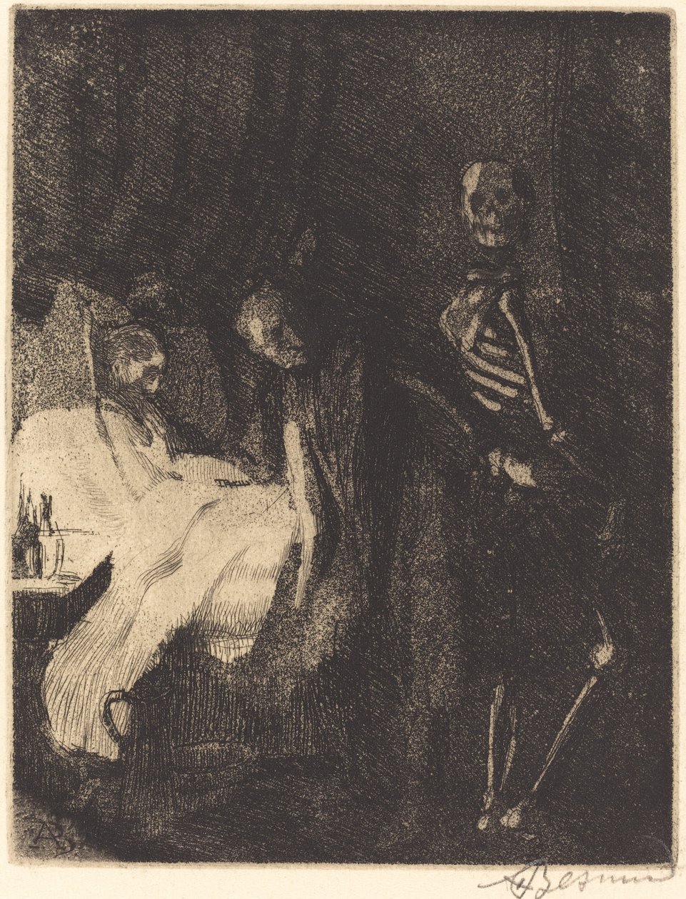 Importuno, 1900 de Paul Albert Besnard