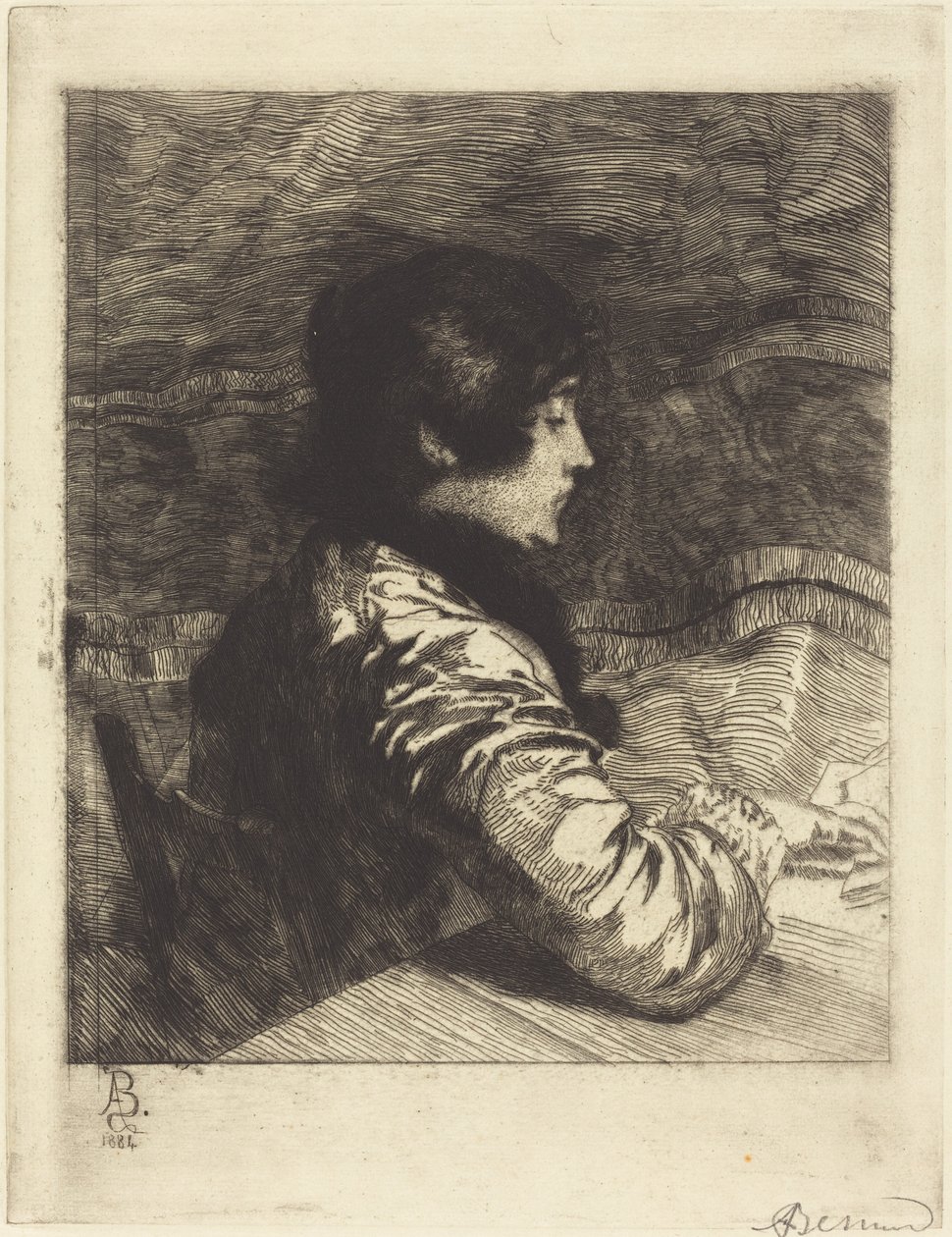 Madame Besnard, 1884 de Paul Albert Besnard