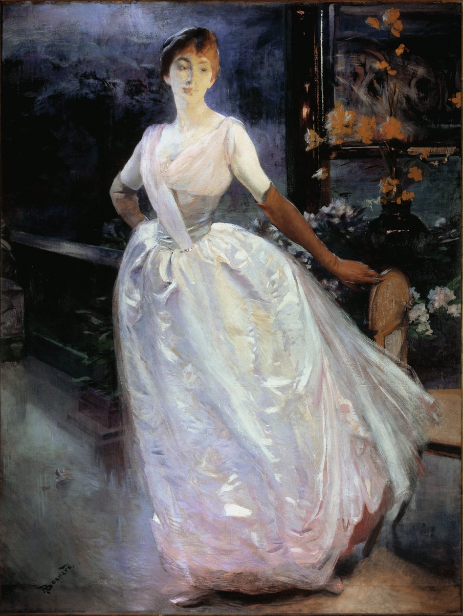 Retrato de Madame Roger Jourdain de Paul Albert Besnard