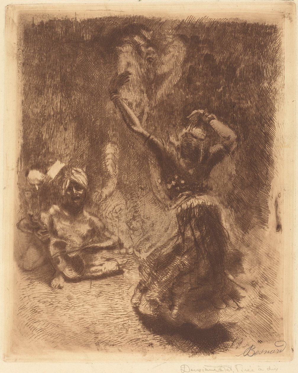 La Bailarina de Tanjore La bayadera de Tanjore, 1914 de Paul Albert Besnard