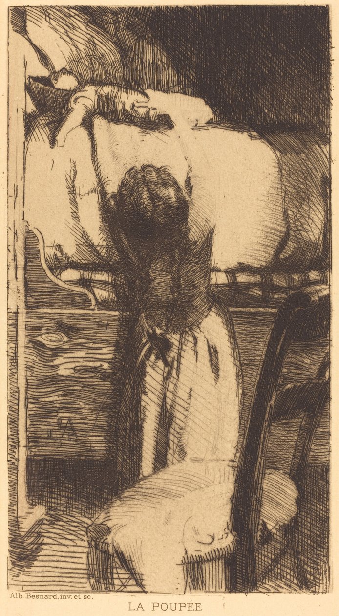 La muñeca La Poupée, 1888 de Paul Albert Besnard