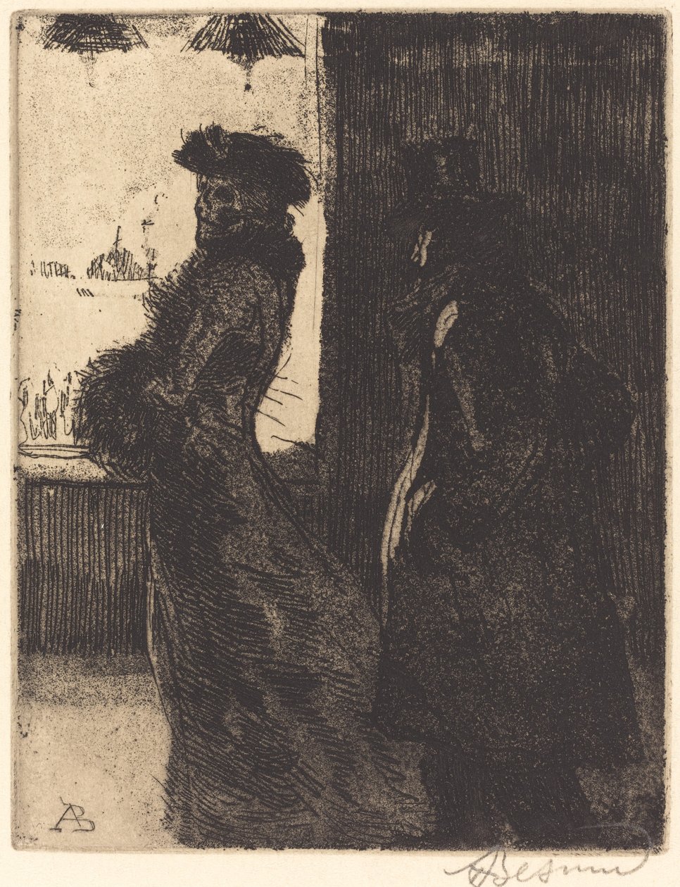 La mujer desconocida, 1900 de Paul Albert Besnard