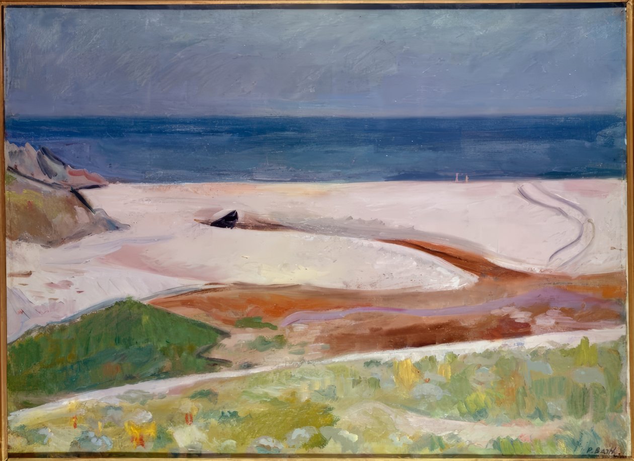 Paisaje bretón de Paul Basilius Barth