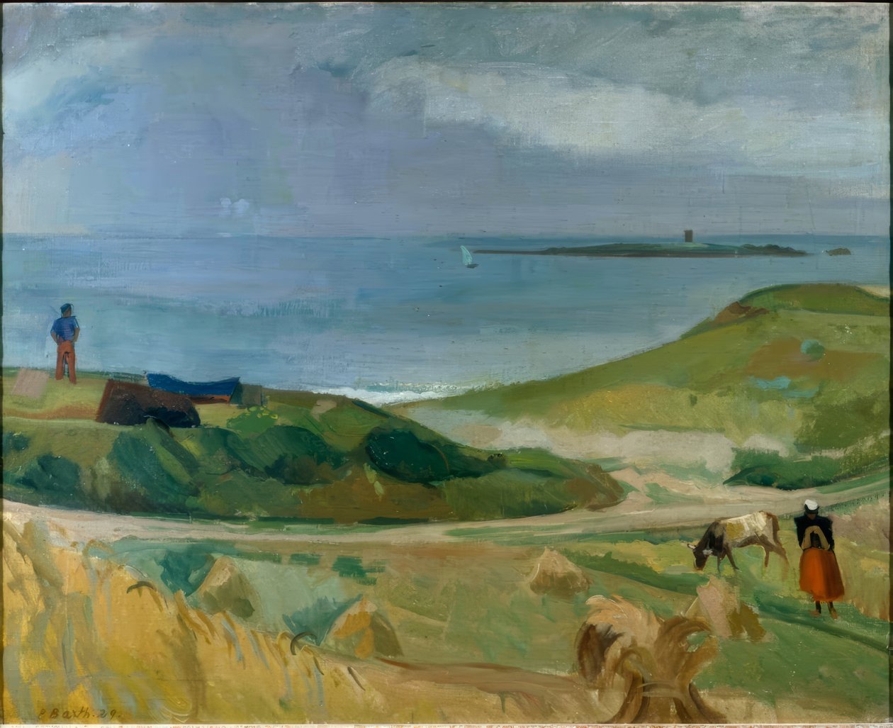 Isla de Porquerolles de Paul Basilius Barth