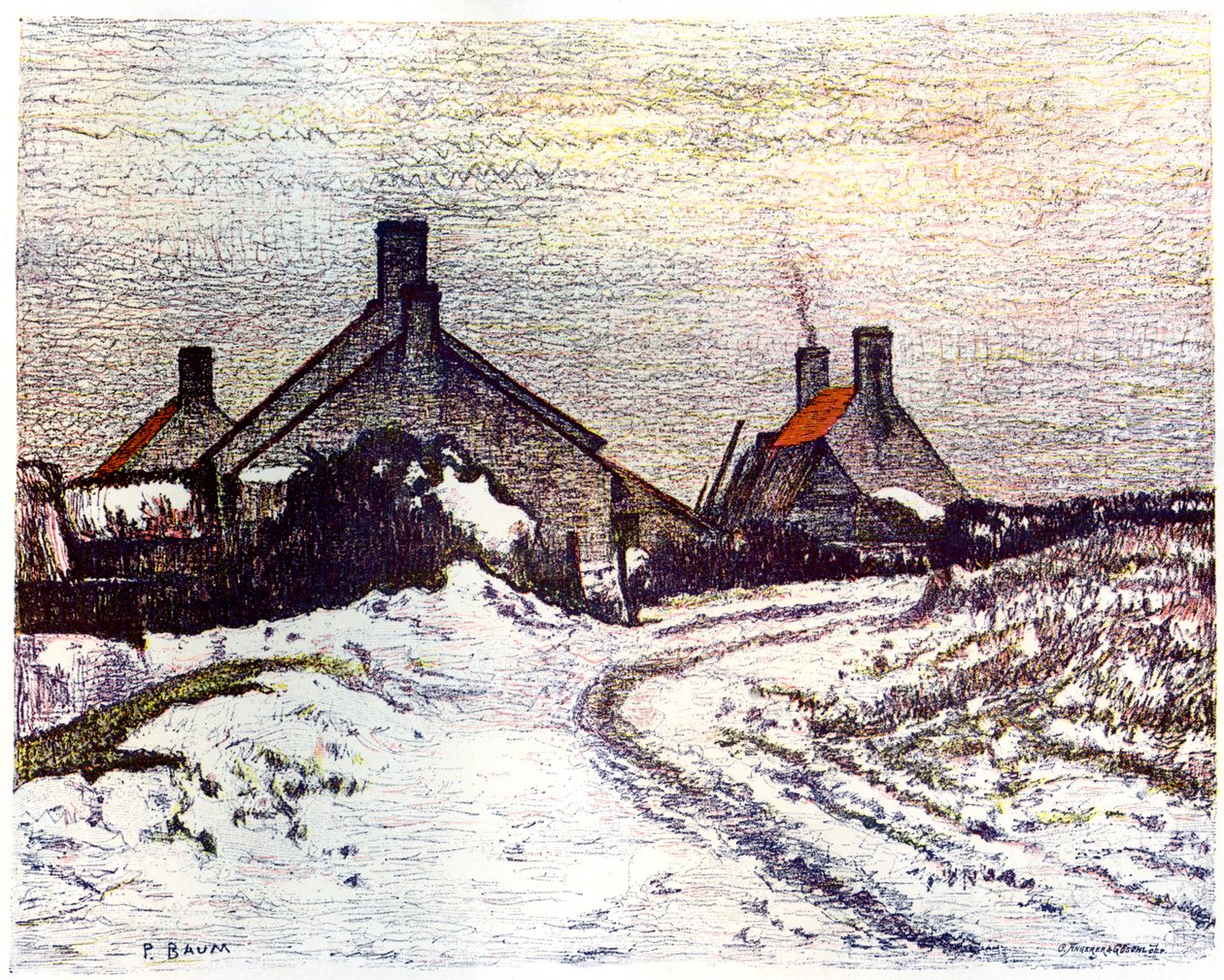 Invierno, 1899 de Paul Baum