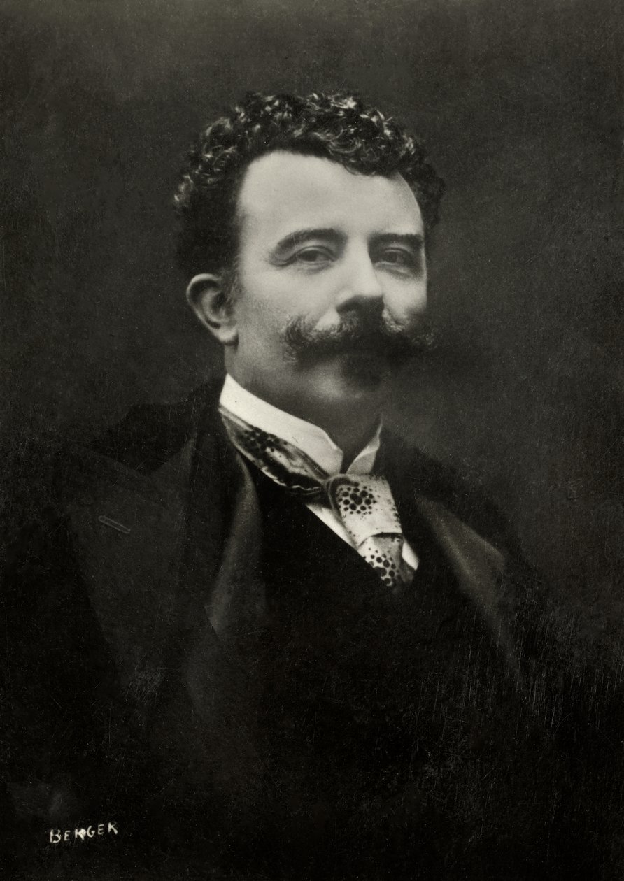 Retrato del escritor felicien Champsaur ( 1859 de Paul Berger