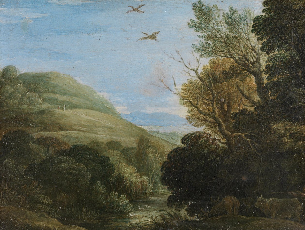Paisaje montañoso de Paul Bril