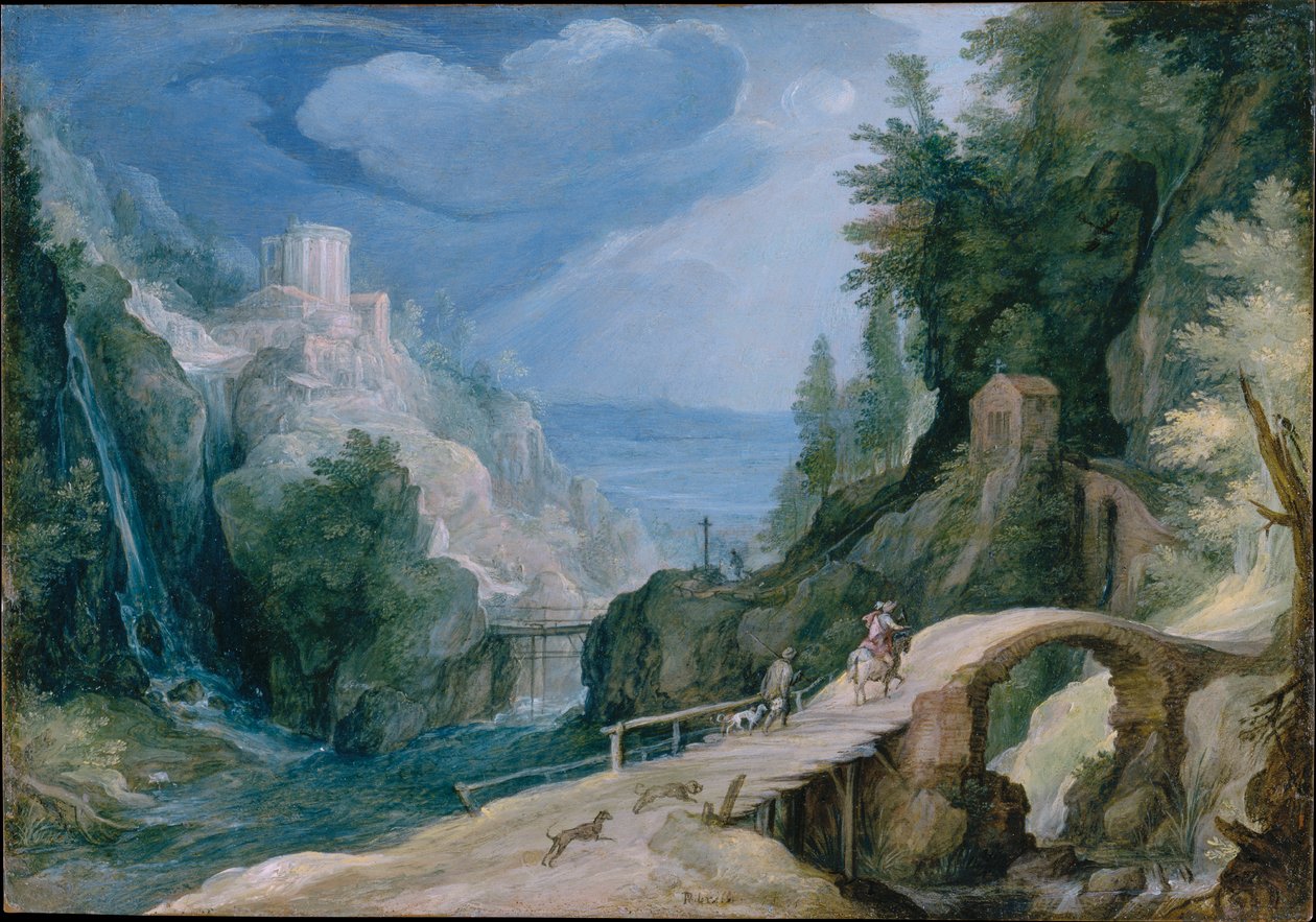Paisaje cerca de Tívoli de Paul Bril
