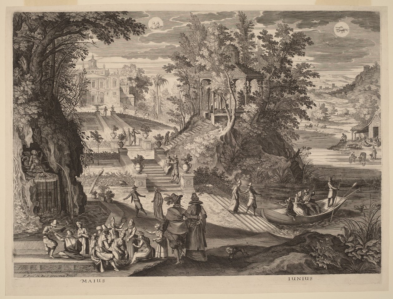Mayo y junio de Paul Bril