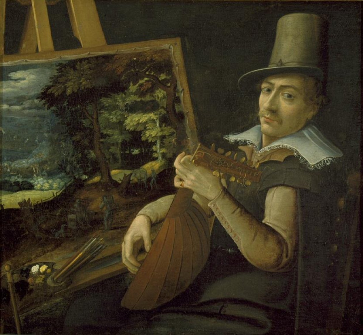 Autorretrato de Paul Bril
