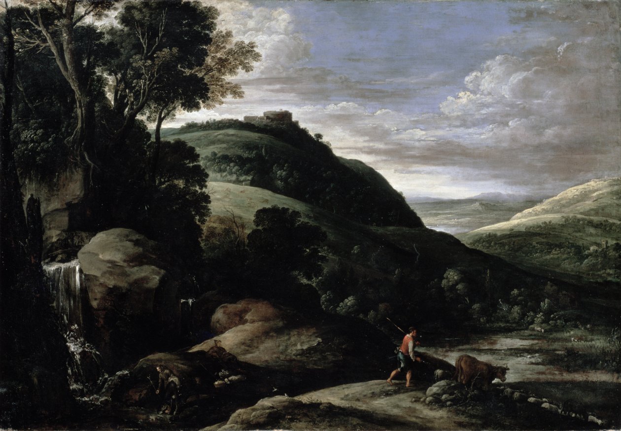 Paisaje montañoso de Paul Bril