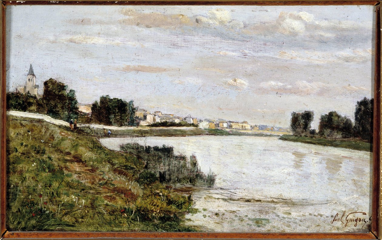 Vista de Triel (Triel sur Seine) de Paul Camille Guigou