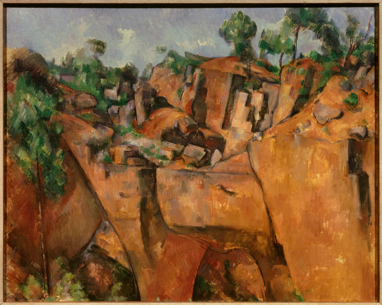 Cantera de Bibemus de Paul Cézanne