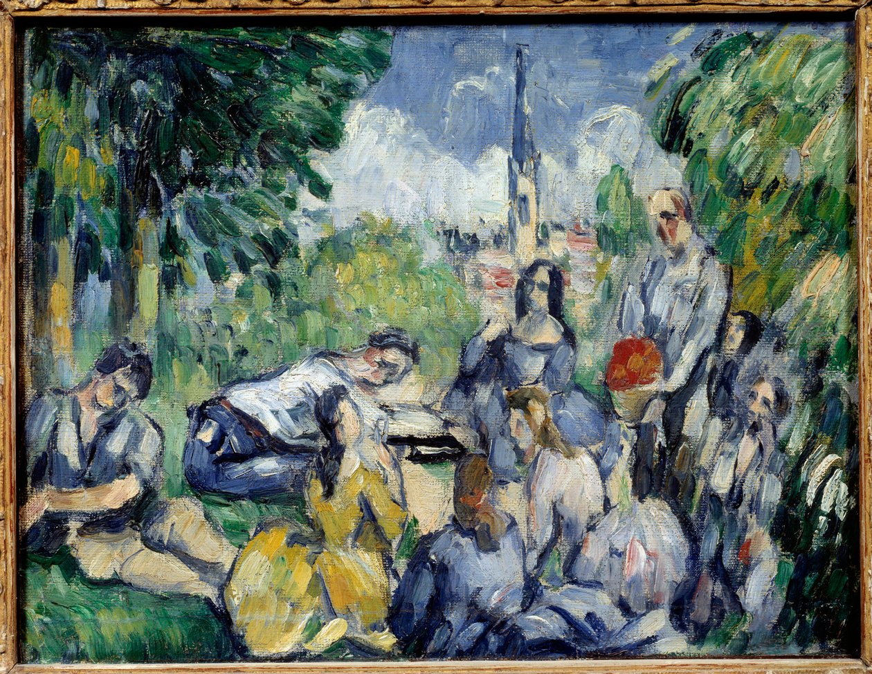 Desayuno sobre la hierba de Paul Cézanne