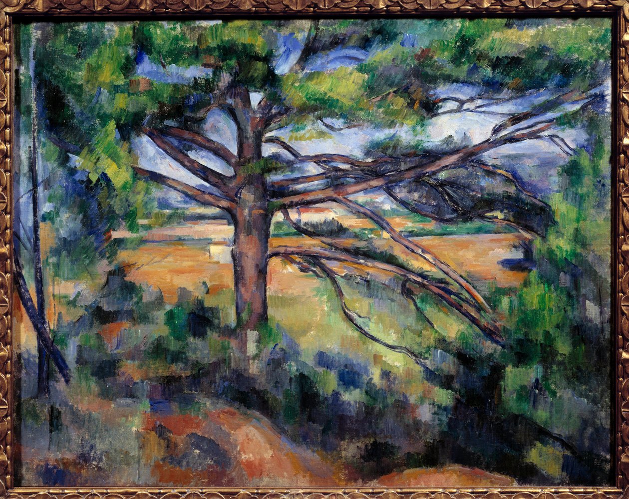 Gran pino cerca de Aix de Paul Cézanne