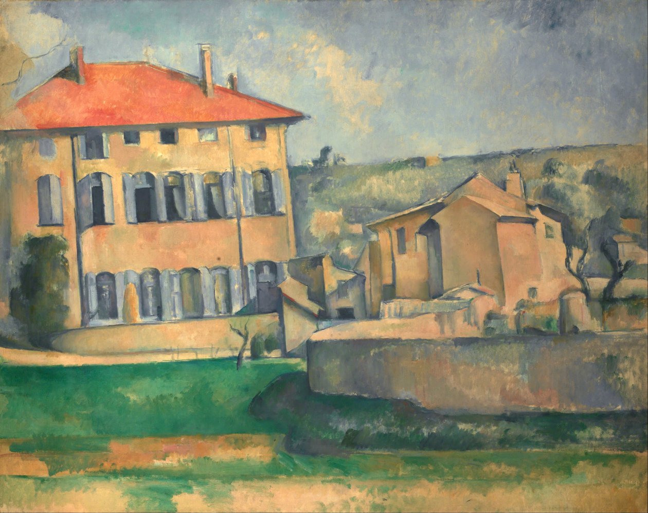 Casa en Aix de Paul Cézanne