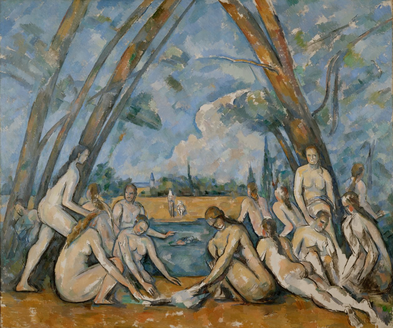 Las Grandes Bañistas de Paul Cézanne