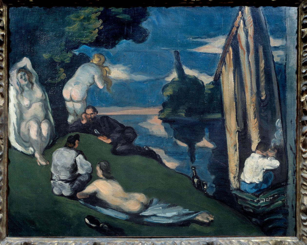 Pastoral, o Idilio de Paul Cézanne