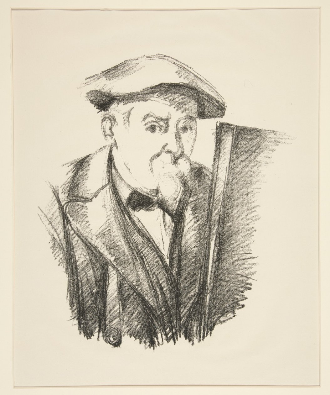 Autorretrato de Paul Cézanne