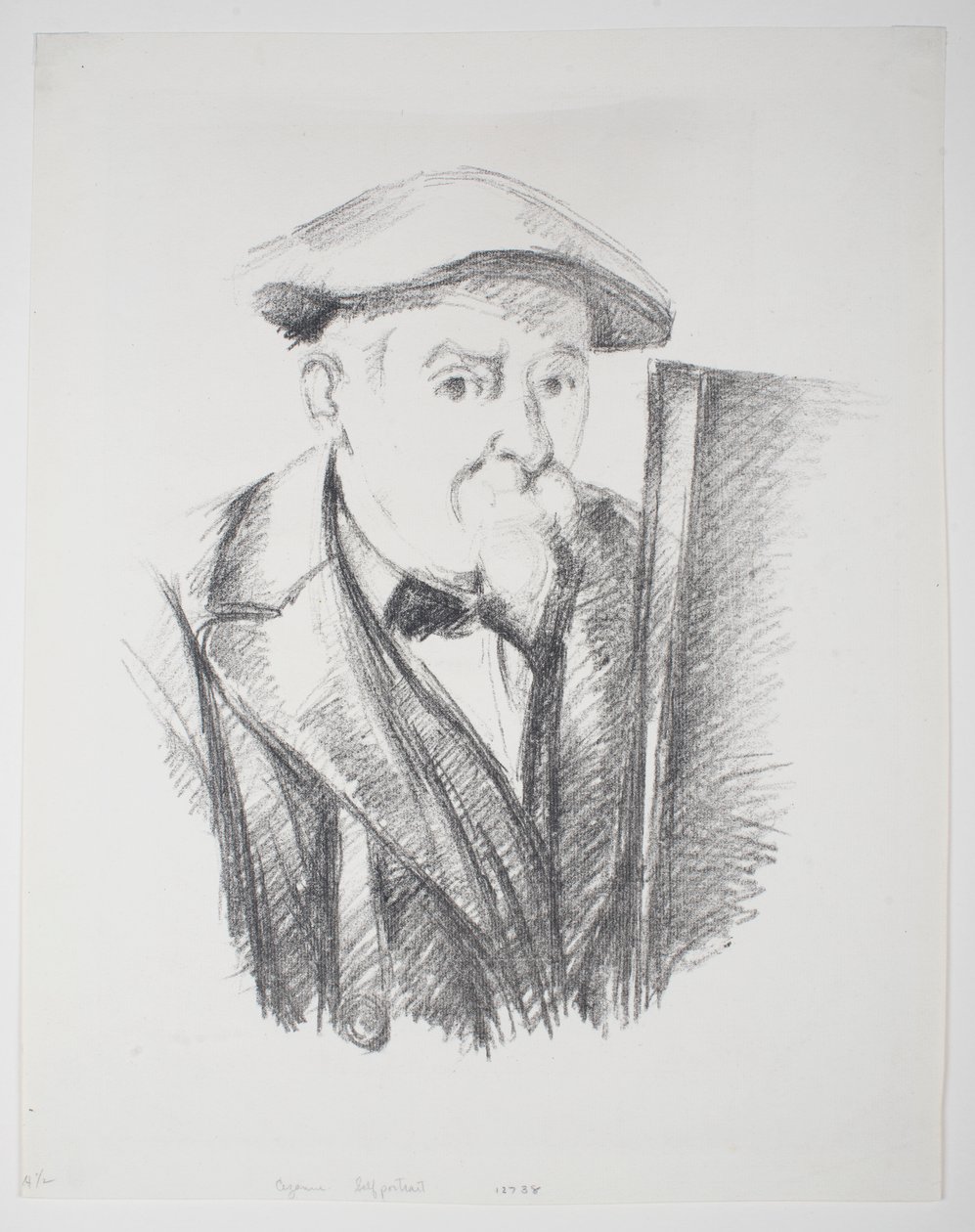 Autorretrato de Paul Cézanne