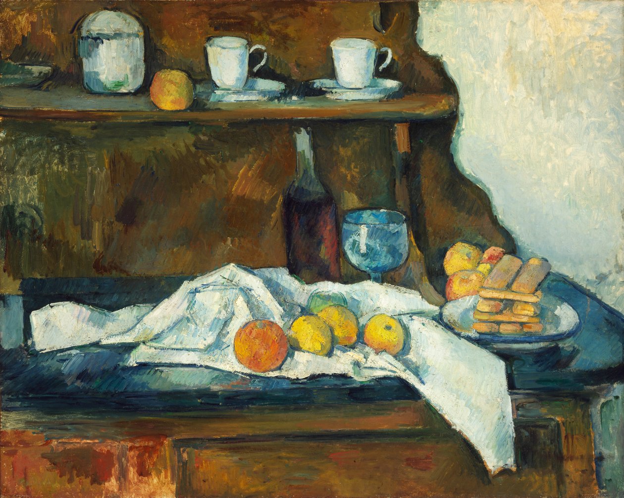 El bufé de Paul Cézanne