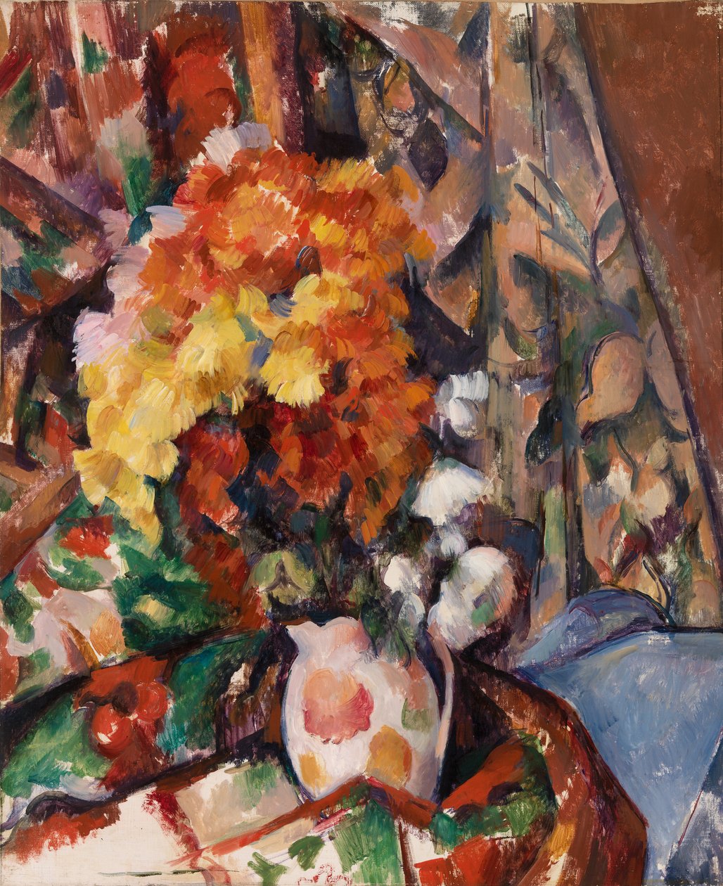 El jarrón de flores (Le Vase Fleuri) de Paul Cézanne
