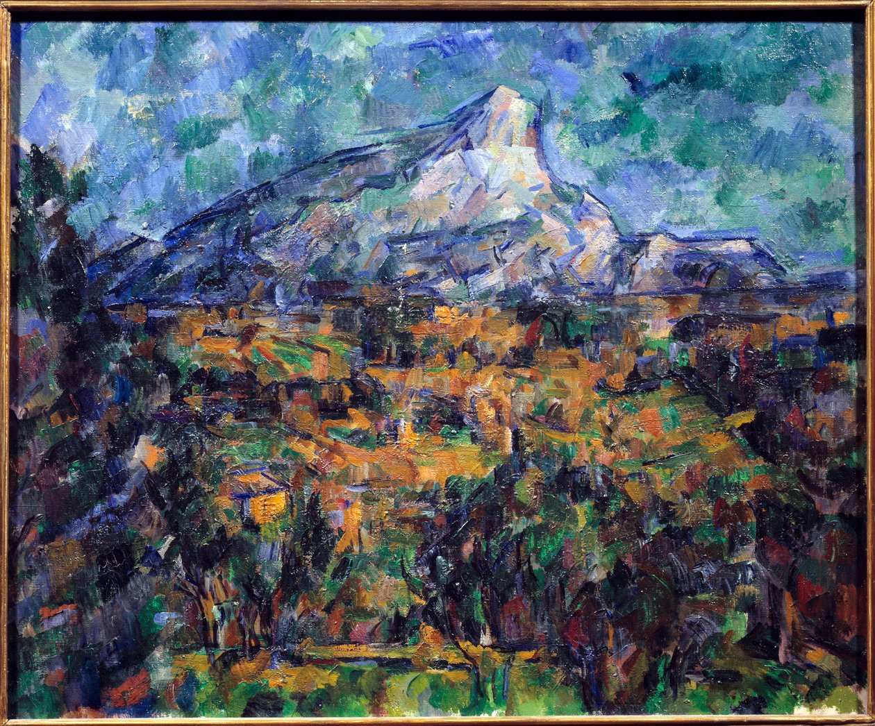 La Montaña Santa Victoria de Paul Cézanne