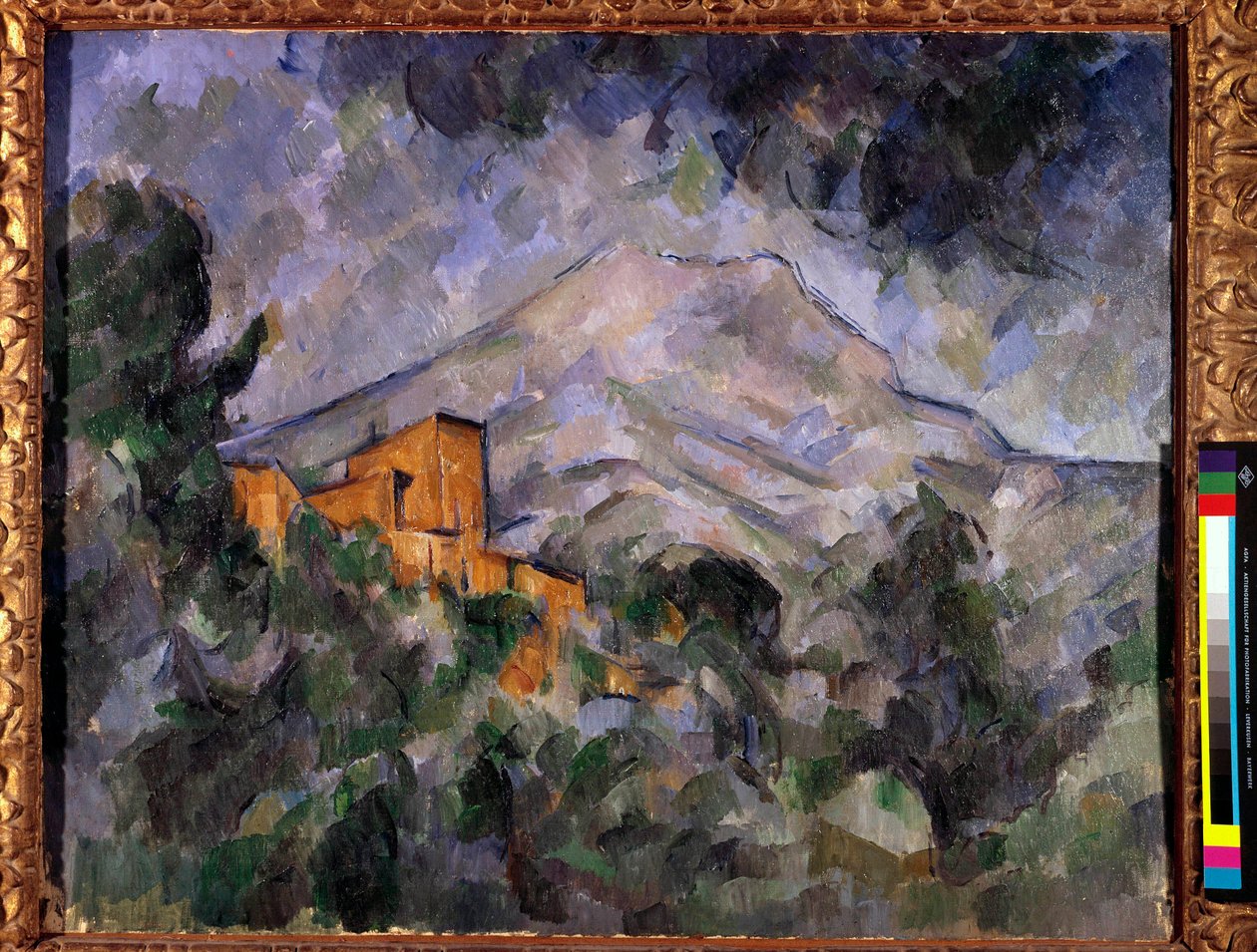 La Montaña Santa Victoria y el Castillo Negro de Paul Cézanne