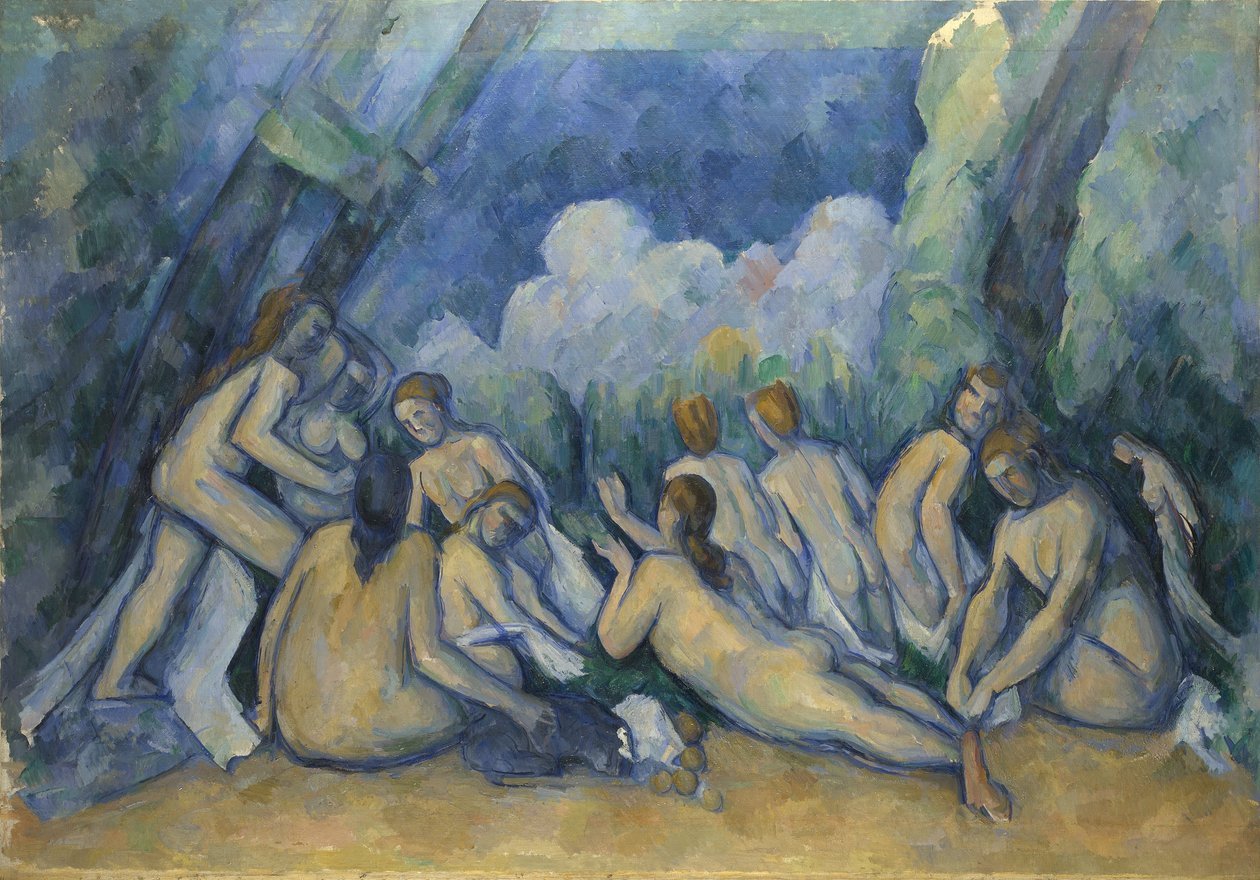 Los grandes bañistas de Paul Cézanne