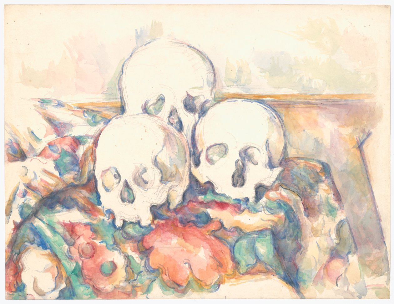 Los tres cráneos de Paul Cézanne