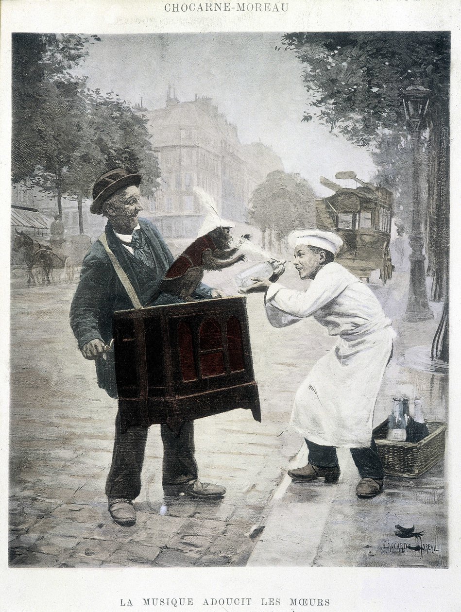 La música suaviza las costumbres de Paul Charles Chocarne Moreau