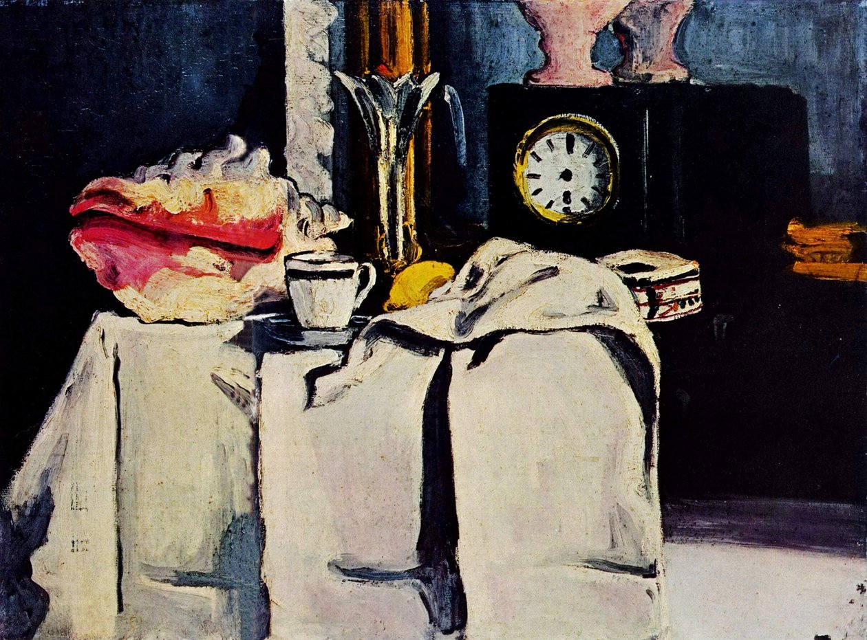 El reloj de mármol negro de Paul Cézanne