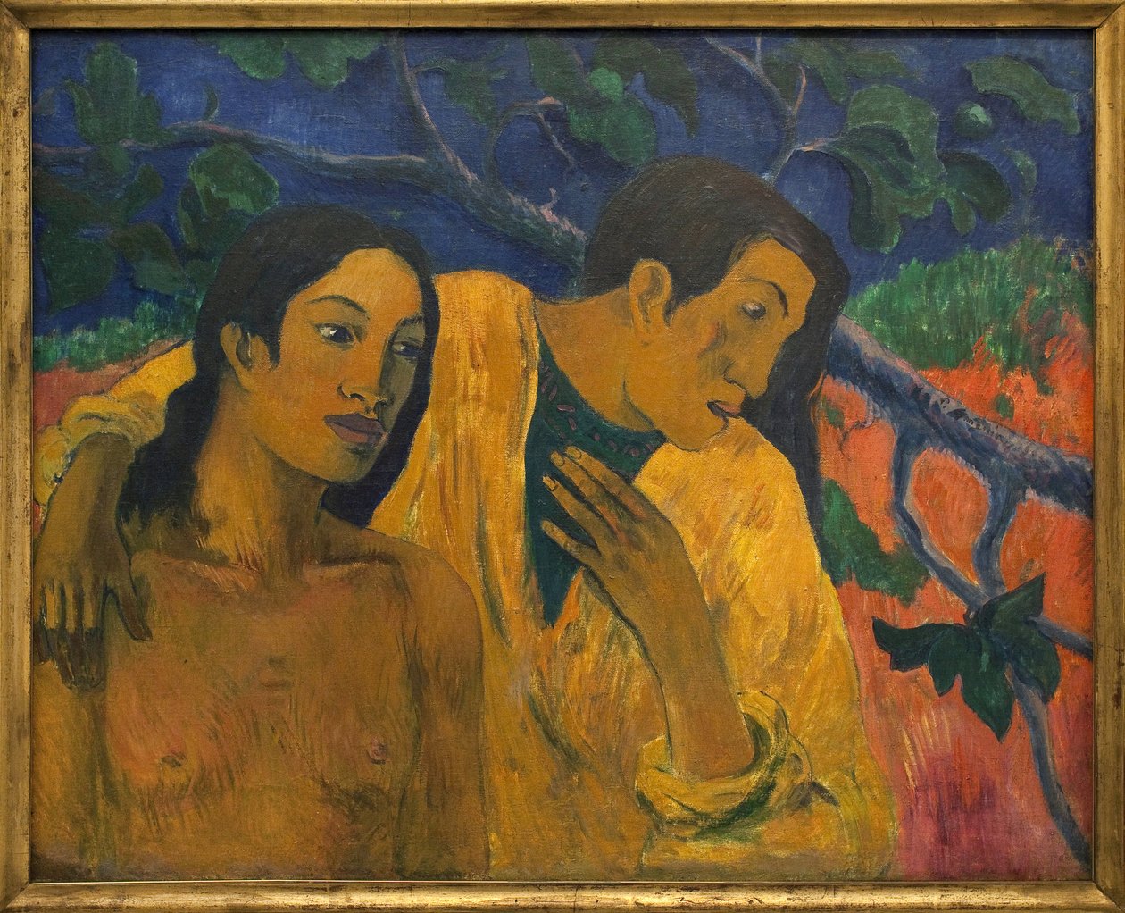 Vuelo (idilio tahitiano) de Paul Cézanne
