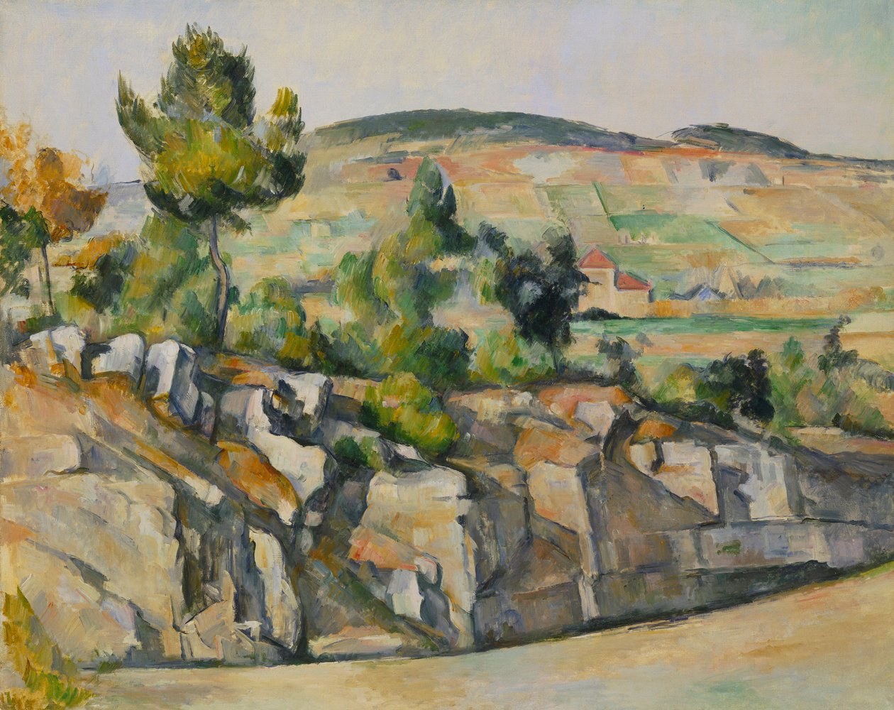 Francés: La Route en Provence La Route en Provence de Paul Cézanne